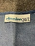 Denim 24/7 Blue 3/4 Sleeve Blouse Size XL (estimated) - photo 7