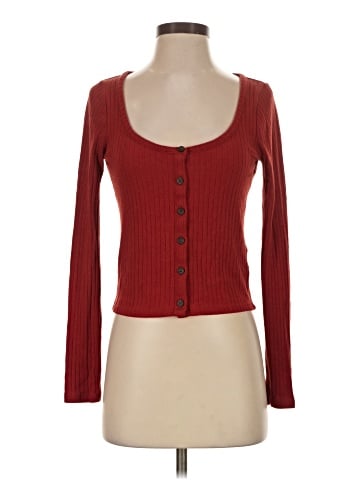 Madewell Ribbed Cardigan Crop Tee (view 1)
