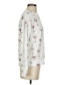 P.J. Salvage Print White Pullover Sweater Size S - photo 4