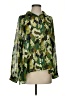 Skye's The Limit 100% Polyester Green Long Sleeve Blouse Size 4 - photo 1