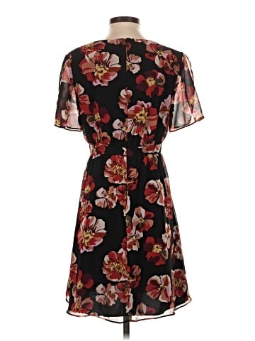 Madewell Tulip-Sleeve Mini Dress in French Rose (view 2)