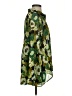 Skye's The Limit 100% Polyester Green Long Sleeve Blouse Size 4 - photo 4