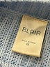 Blair 100% Acrylic Blue Pullover Sweater Size M - photo 7
