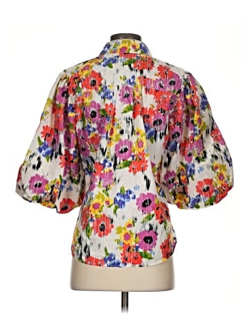 Maeve by Anthropologie 3/4 Sleeve Blouse (view 2)