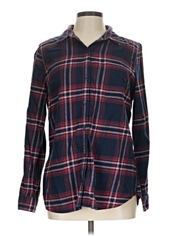 Banana Republic Factory Store Long Sleeve Button-Down Shirt (view 1)