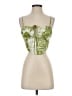 LA Hearts 100% Polyester Green Sleeveless Blouse Size XS - photo 1