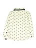 Blueberi Boulevard Ivory Long Sleeve Button-Down Shirt Size 5 - photo 2