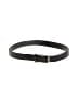 Unbranded 100% Leather Black Leather Belt Size L - photo 1