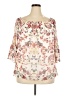 Alyx 100% Polyester Ivory 3/4 Sleeve Blouse Size 2X - photo 1
