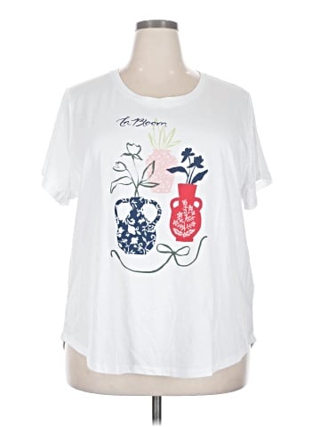 Style&Co Short Sleeve Top (view 1)