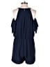 19 Cooper 100% Polyester Solid Blue Romper Size M - photo 2