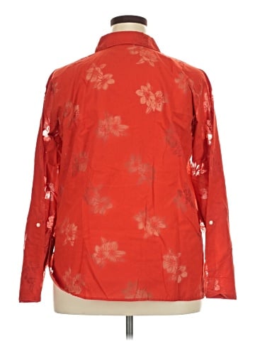 Liz Claiborne Long Sleeve Button-Down Shirt (view 2)