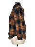 Steve Madden Plaid Brown Jacket Size XL (estimated) - photo 5