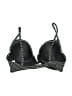 Xhilaration Stripes Black Swimsuit Top Size S - photo 2