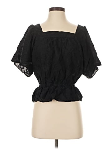 Ann Taylor Short Sleeve Blouse (view 1)