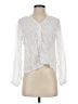 Old Navy White Long Sleeve Blouse Size S - photo 1