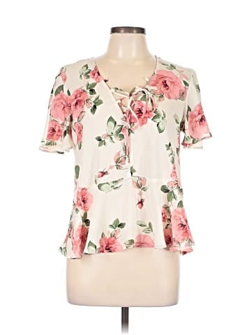 Mimi Chica Short Sleeve Blouse (view 1)