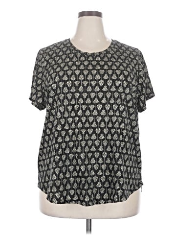 Style&Co Short Sleeve Blouse (view 1)