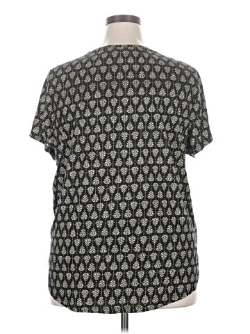 Style&Co Short Sleeve Blouse (view 2)