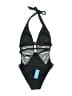 Cupshe Graphic Black One Piece Swimsuit Size S - photo 2
