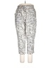Active by Old Navy Animal Print Ivory Casual Pants Size L - photo 1