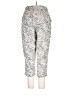 Active by Old Navy Animal Print Ivory Casual Pants Size L - photo 2