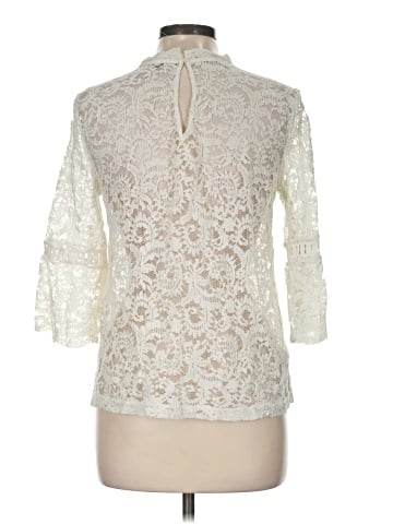 Ann Taylor LOFT 3/4 Sleeve Top (view 2)