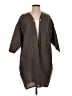 bryn WALKER 100% Linen Brown Coat Size S - photo 1