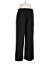 DKNY 100% Polyester Solid Black Dress Pants Size 12 - photo 2