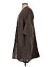 bryn WALKER 100% Linen Brown Coat Size S - photo 5