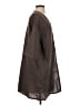 bryn WALKER 100% Linen Brown Coat Size S - photo 4