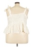 Madewell Ivory Sleeveless Blouse Size 3X - photo 2