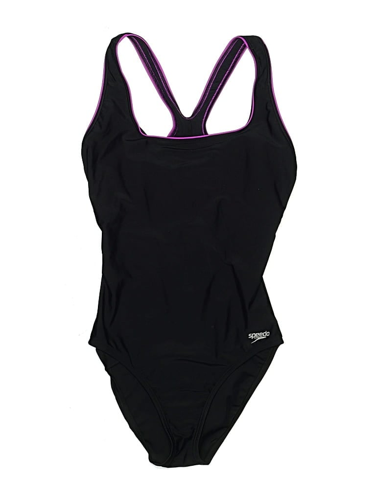 Pre-owned Speedo One Piece Swimsuit In Purple