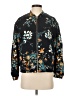Trafaluc by Zara Floral Blue Black Jacket Size S - photo 1