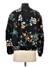 Trafaluc by Zara Floral Blue Black Jacket Size S - photo 2