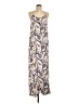 Peppermint 100% Polyester Paisley Ivory Casual Dress Size M - photo 1
