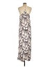 Peppermint 100% Polyester Paisley Ivory Casual Dress Size M - photo 2