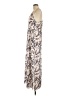 Peppermint 100% Polyester Paisley Ivory Casual Dress Size M - photo 5
