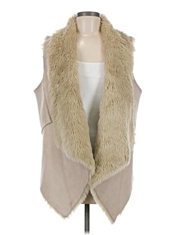 Ann Taylor LOFT Faux Fur Vest (view 1)