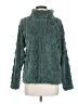 Eddie Bauer 100% Polyester Green Turtleneck Sweater Size S - photo 1