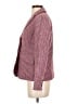 Talbots Houndstooth Burgundy Blazer Size 2 - photo 5