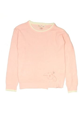Pink Angel Pullover Sweater (view 1)