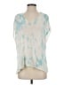 Wooden Ships Tie-dye White Sweater Vest Size Sm - Med - photo 1