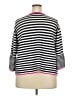 Kim Rogers Stripes Pink Pullover Sweater Size 2X - photo 2