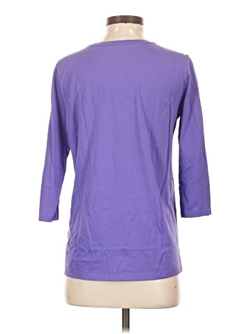 Lands' End 3/4 Sleeve T-Shirt (view 2)