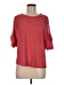 1.State 100% Linen Red 3/4 Sleeve Top Size M - photo 1