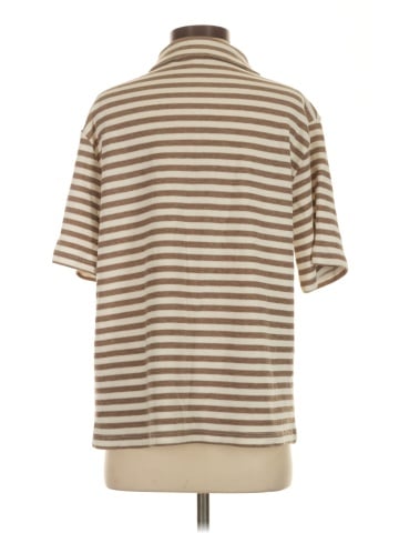 Topshop Short Sleeve Button-Down Shirt (view 2)