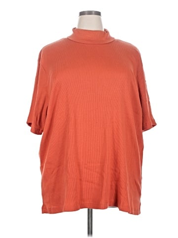 Woman Within Short Sleeve Turtleneck (view 1)