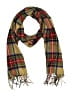 Unbranded Plaid Yellow Scarf One size - photo 1