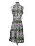 Wisp Paisley Gray Casual Dress Size 4 - photo 2